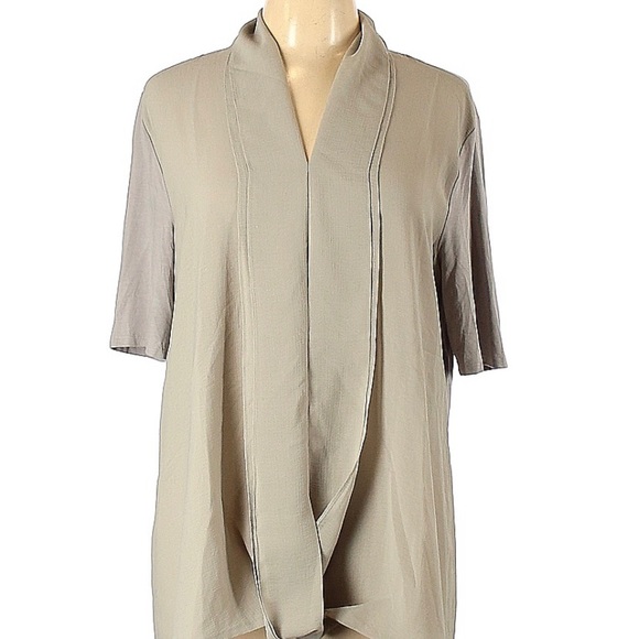 Jumpsuit Designer By Halston In Tan, Size: S main image 1